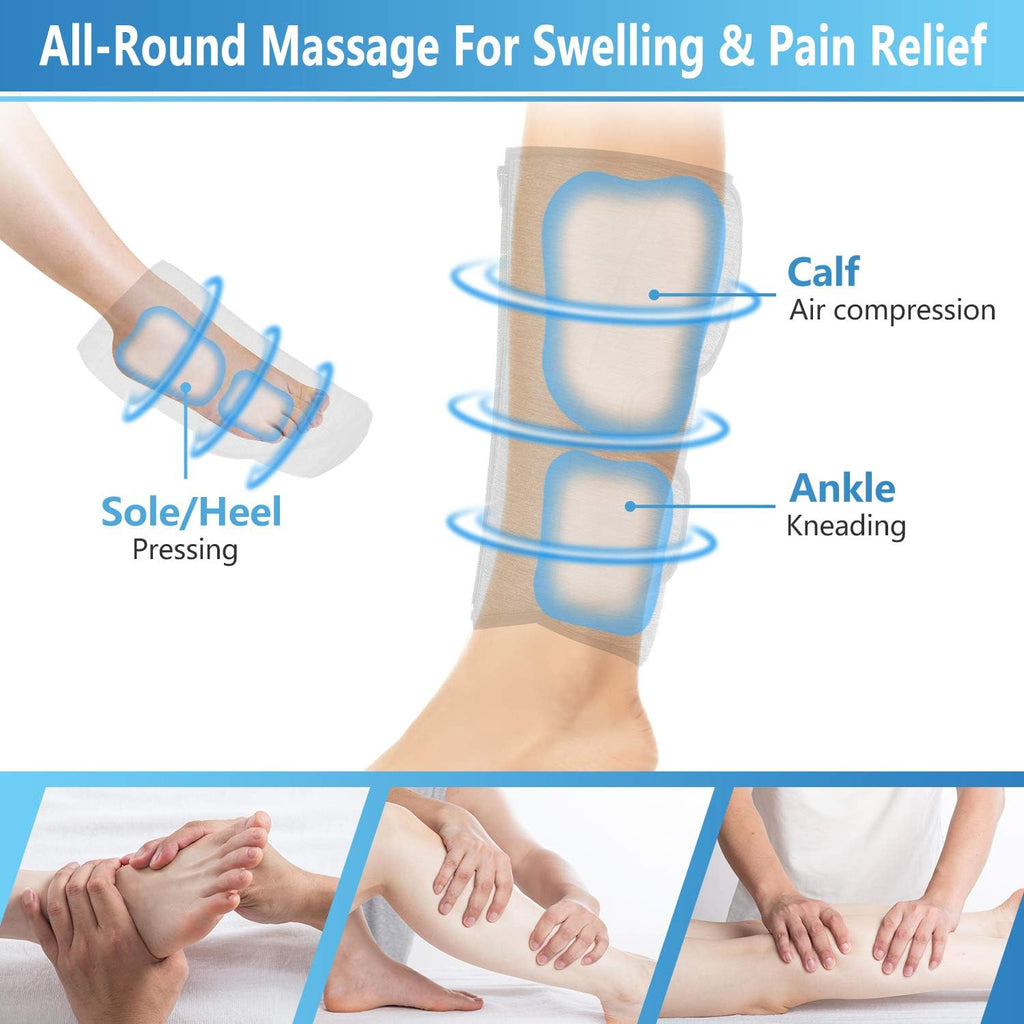 Rechargeable Air Compression Calf Massager (A Pair) B701
