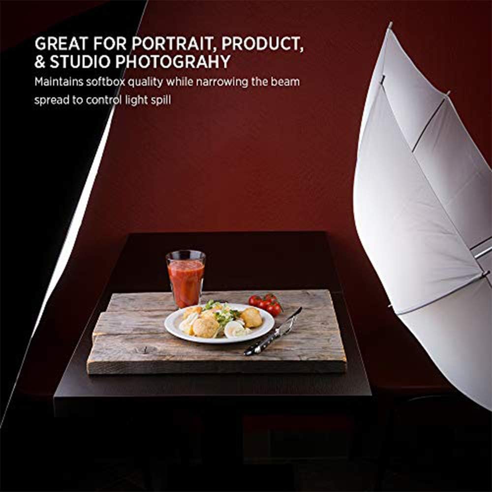 19" Square Softbox with Removable Front Diffuser and Carrying Case, Pack of 2 W438962