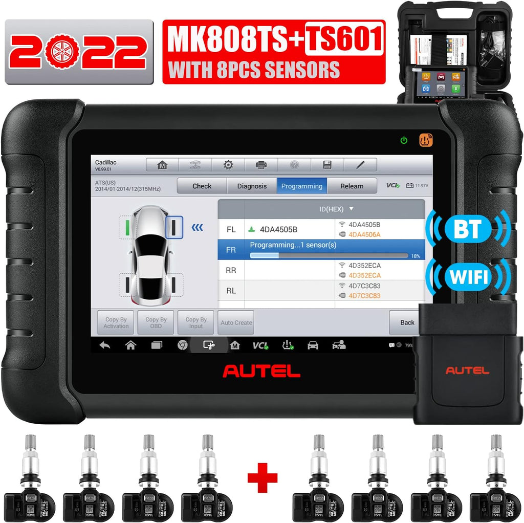 TPMS Programming Scanner with 8pcs 315MHz MX-Sensors A273