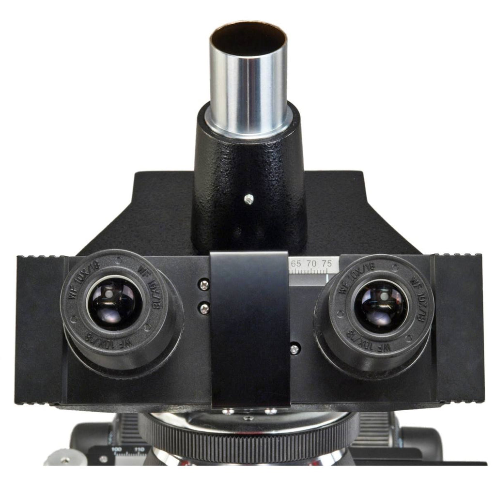40X-2500X LED Trinocular Compound Microscope with Phase Contrast Kit W9454