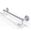 18 inch Towel Bar with Integrated Hooks - Satin Chrome W72640