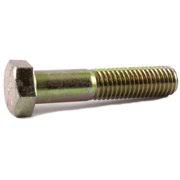 1/2-13 x 4 3/4 Grade 8 Hex Cap Screw Yellow Zinc Plated (25) X66557