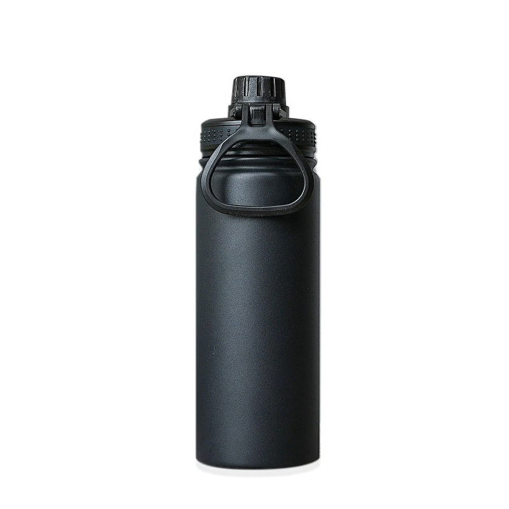22 oz Insulated Stainless Steel Water Bottle with Straw N786