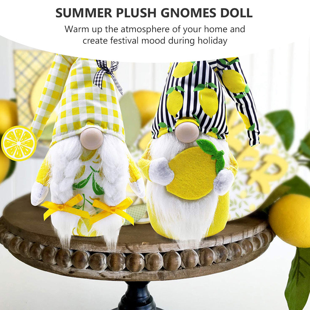 Summer Plush Gnome Doll I462