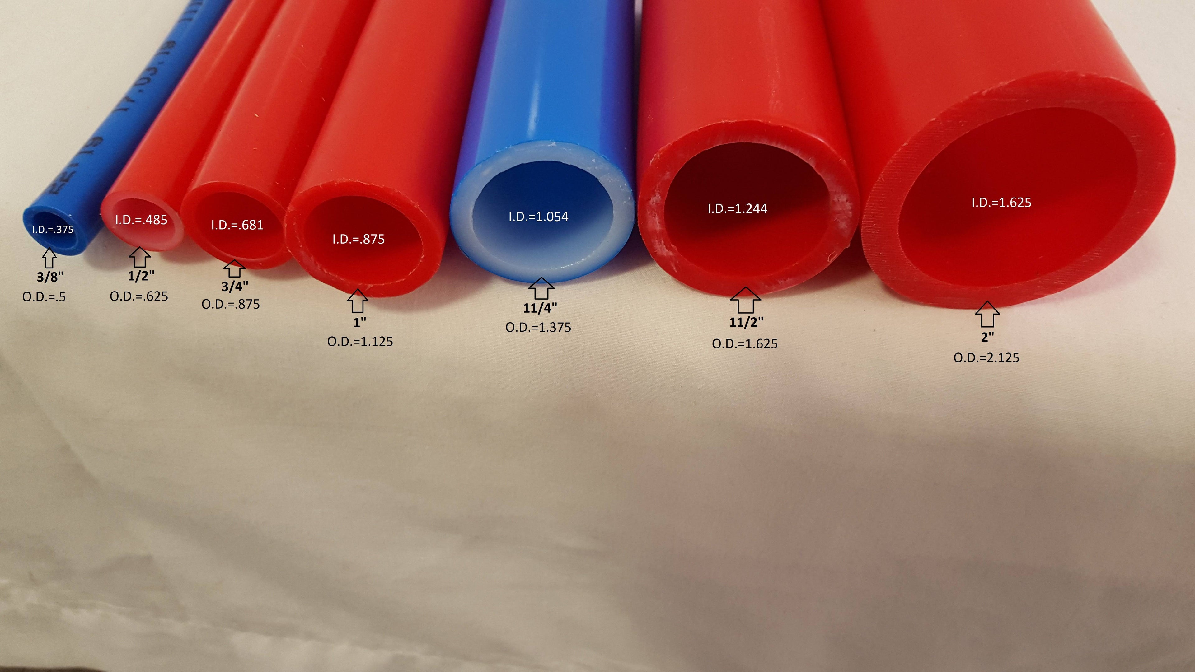 Red Oxygen Barrier PEX Tubing G752