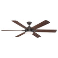 Espresso Bronze LED Ceiling Fan with Light and Remote Control S81706