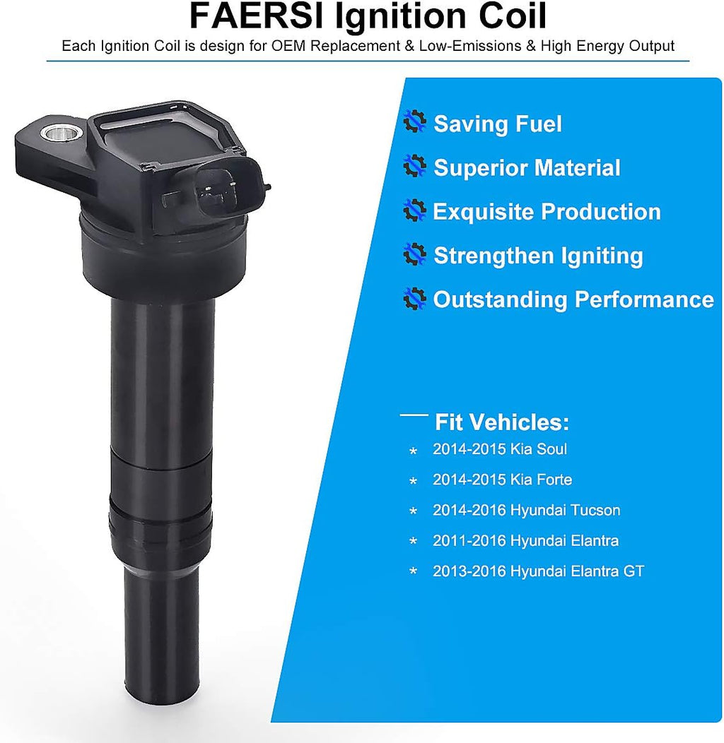 Ignition Coils Pack of 4 W778829