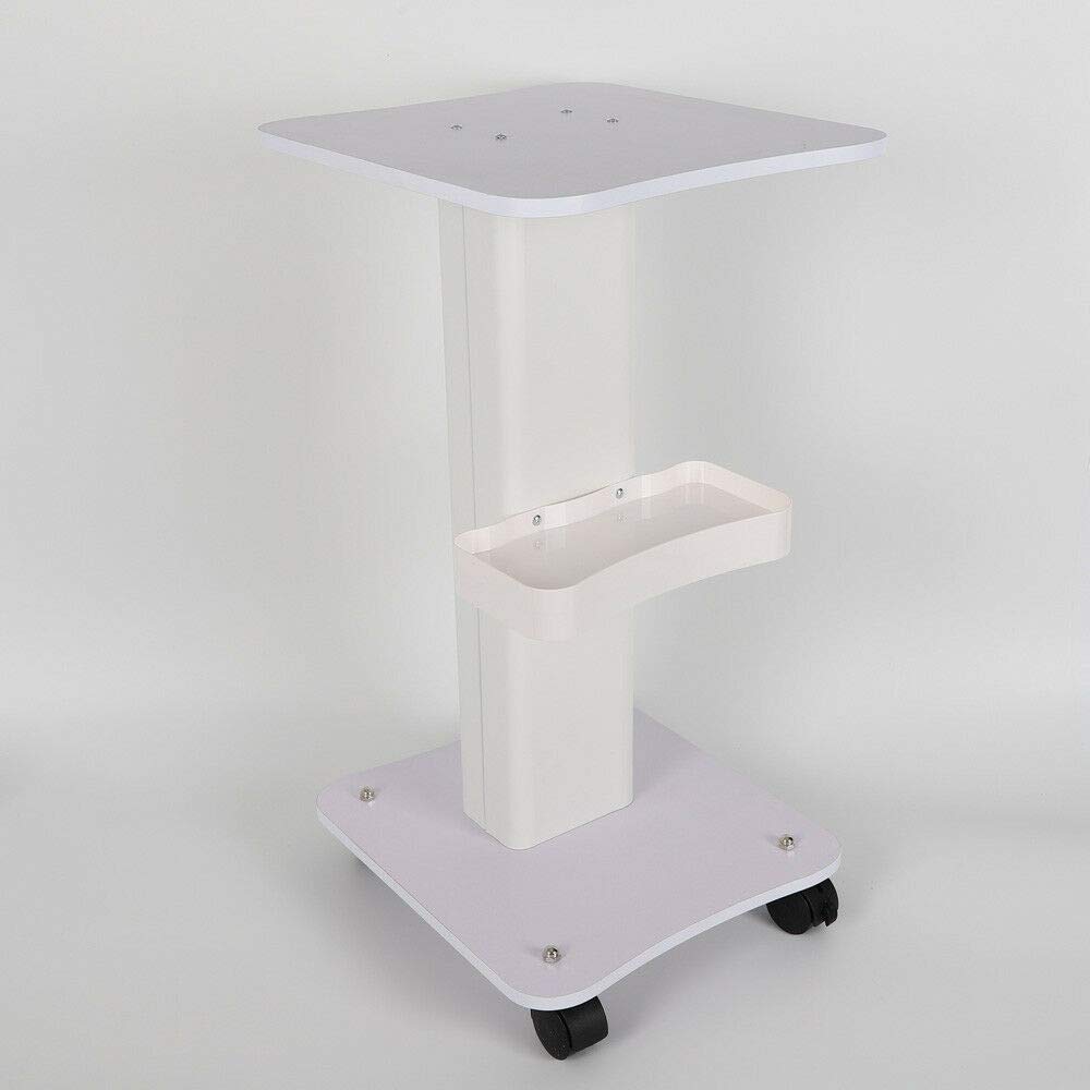 Pack of 2 Rolling Trolley Cart with Storage Tray O478