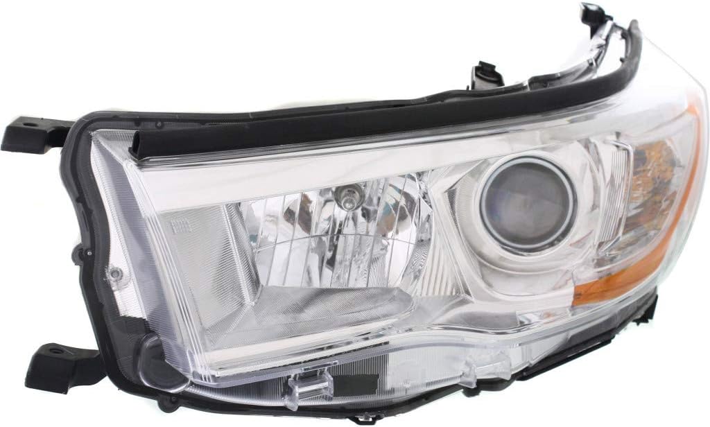 Chrome Headlight Assembly Pair Q896371
