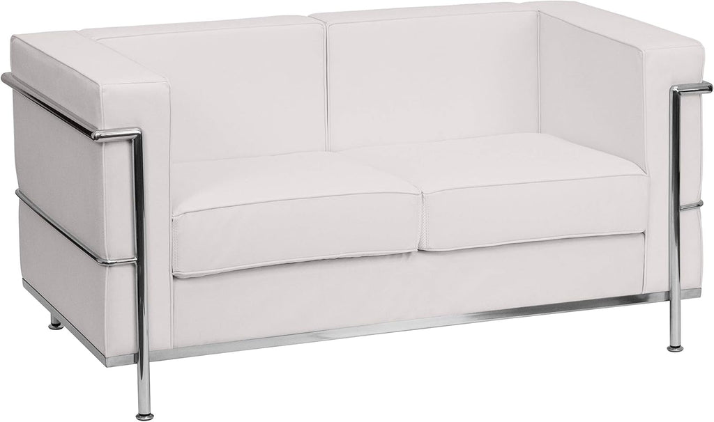 Black LeatherSoft Loveseat Z991130