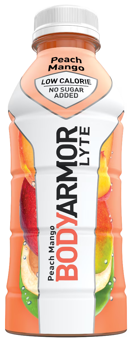 Peach Mango Low-Calorie Sports Drink, 16 Fl Oz, 12 Bottles N981954