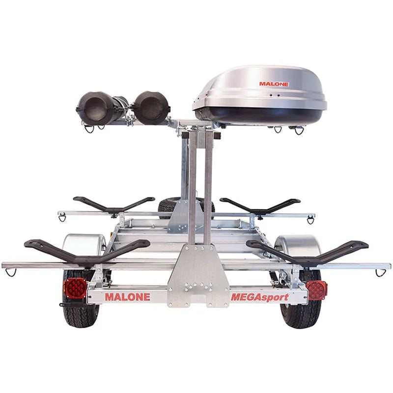 Low Bed Trailer package with Spare, MegaWings, Cargo Box, Rod Tubes X9488