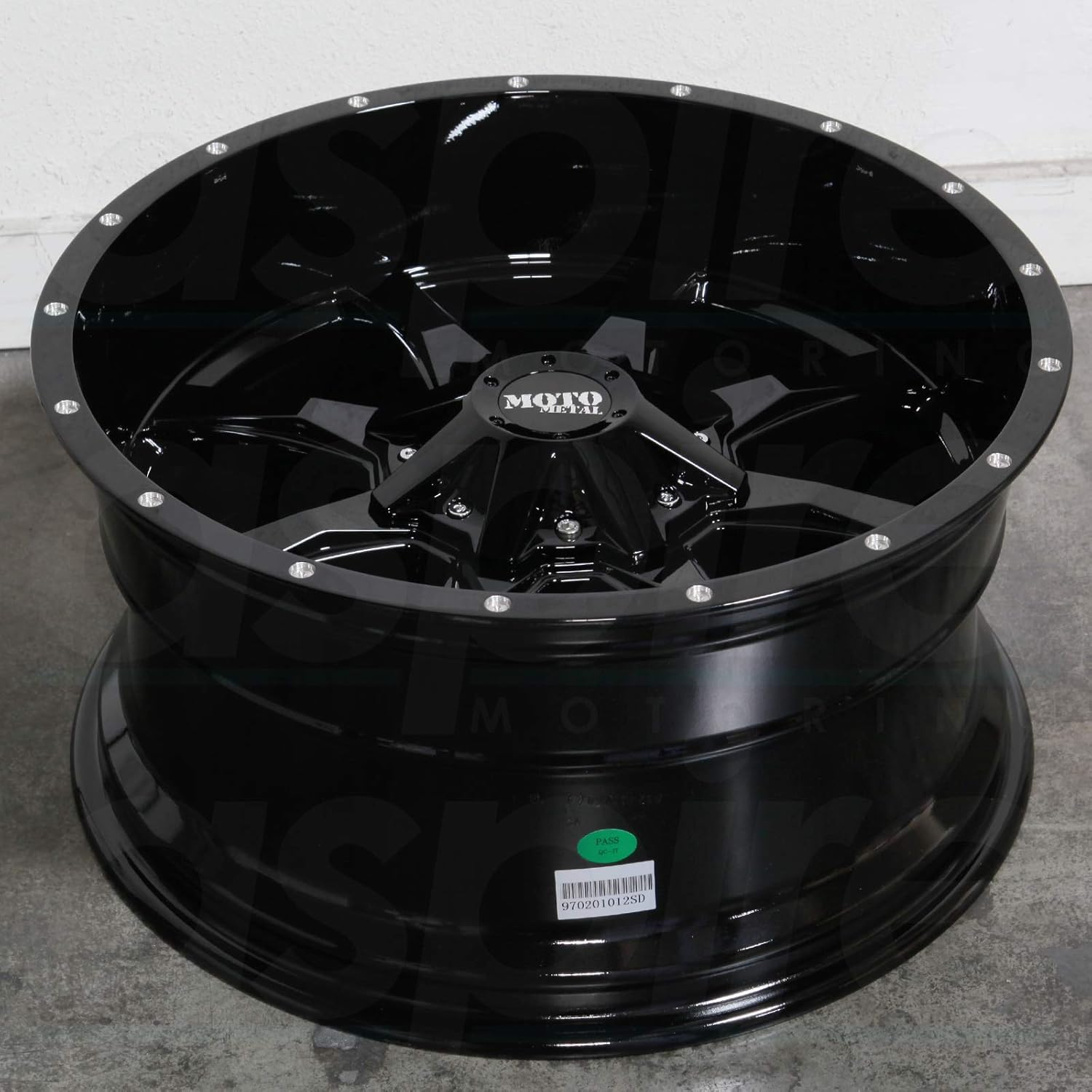 20x10 6x135/6x5.5" -24mm Gloss Black Wheel Rim 20" Inch T55740