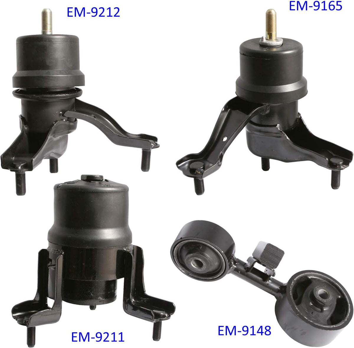 Motor and Trans Mounts - Set of 4 - Engine Mounts Pack of 2 O635978