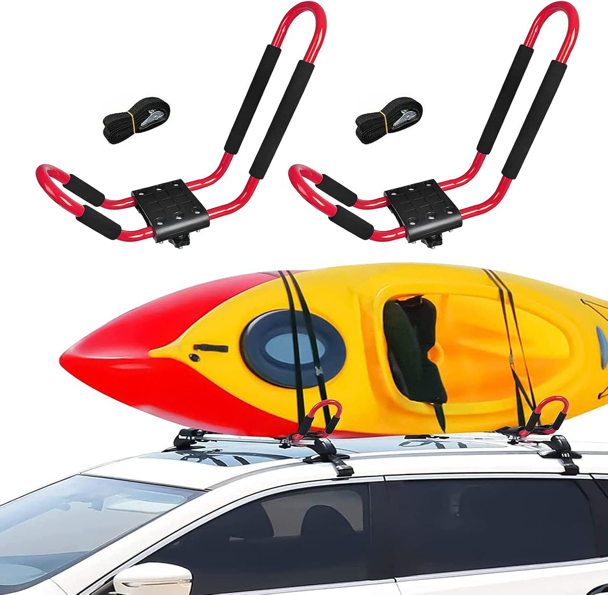 Kayak Roof Rack for Car SUV Truck Crossbars Pack of 2 X151