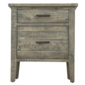Reclaimed Wood Filing Cabinet with Two Drawers T733784