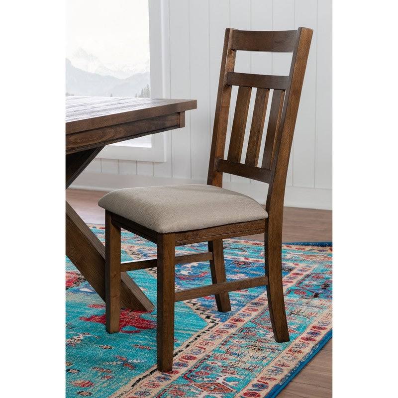 Rustic Farmhouse Dining Chair (Set of 2) Brown G607