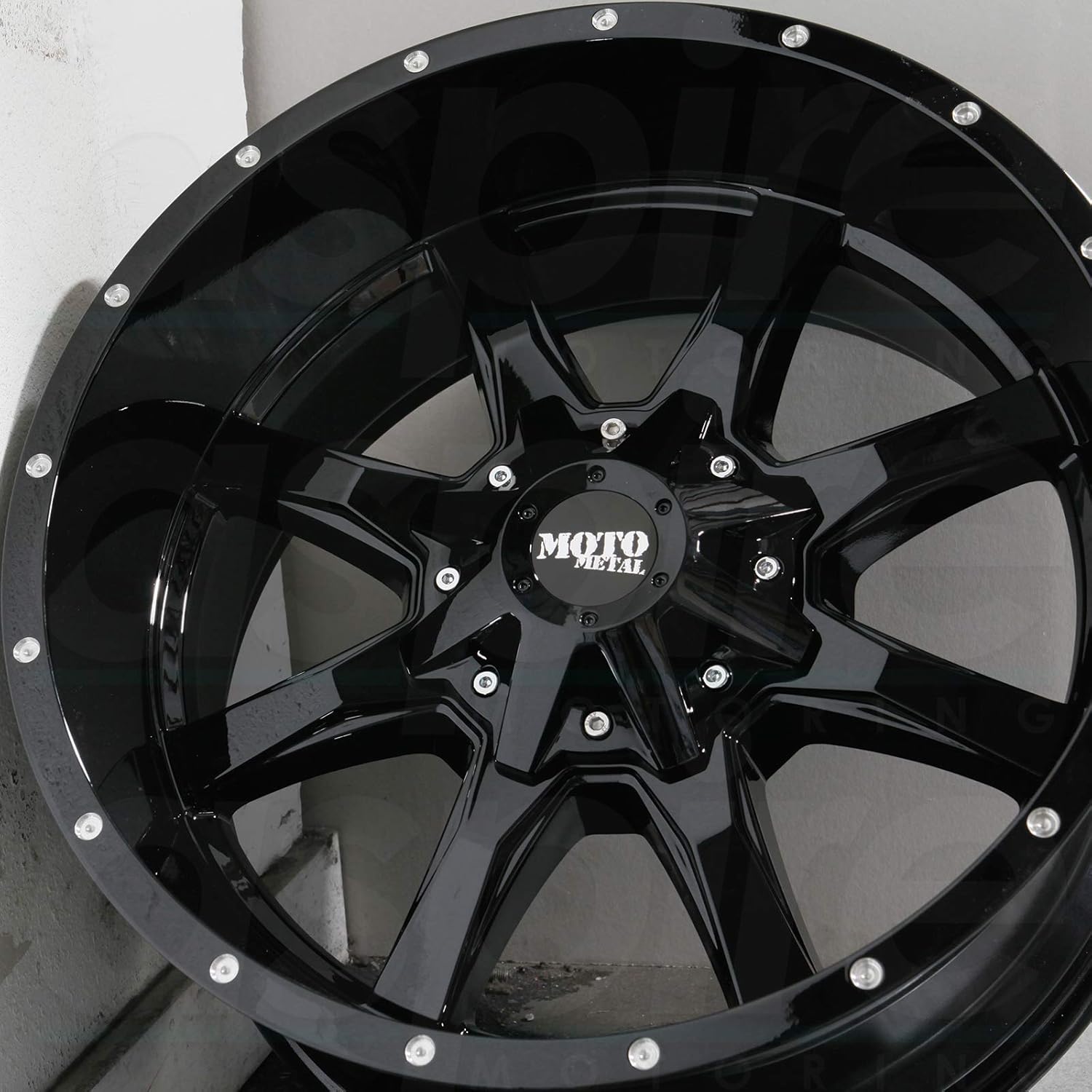 20x10 6x135/6x5.5" -24mm Gloss Black Wheel Rim 20" Inch T55740