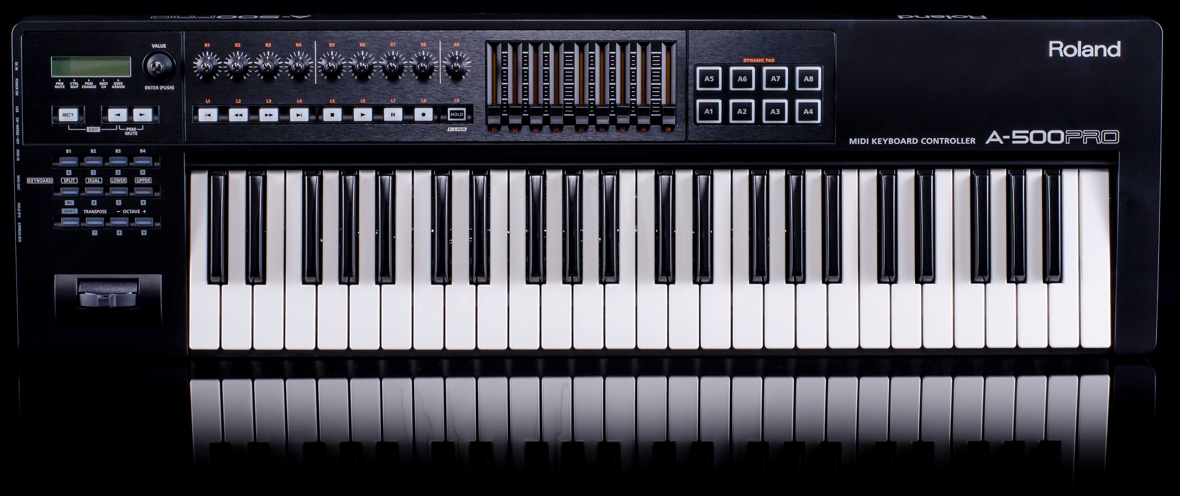 49-Key Midi Keyboard Controller D107912