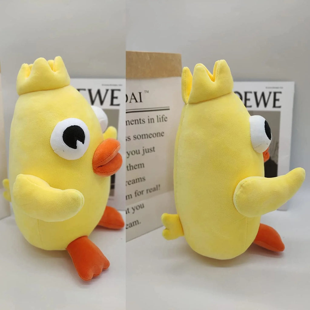 Peach Duck Plush Toy Doll E13048