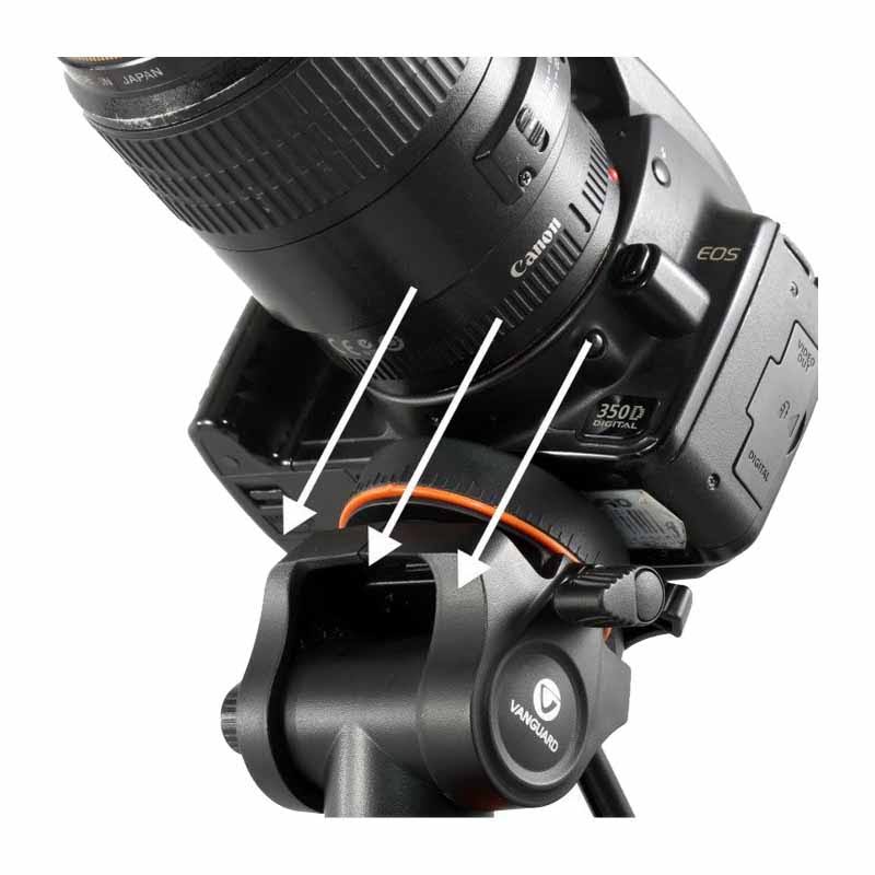 Aluminum Tripod with Pan Head Q926