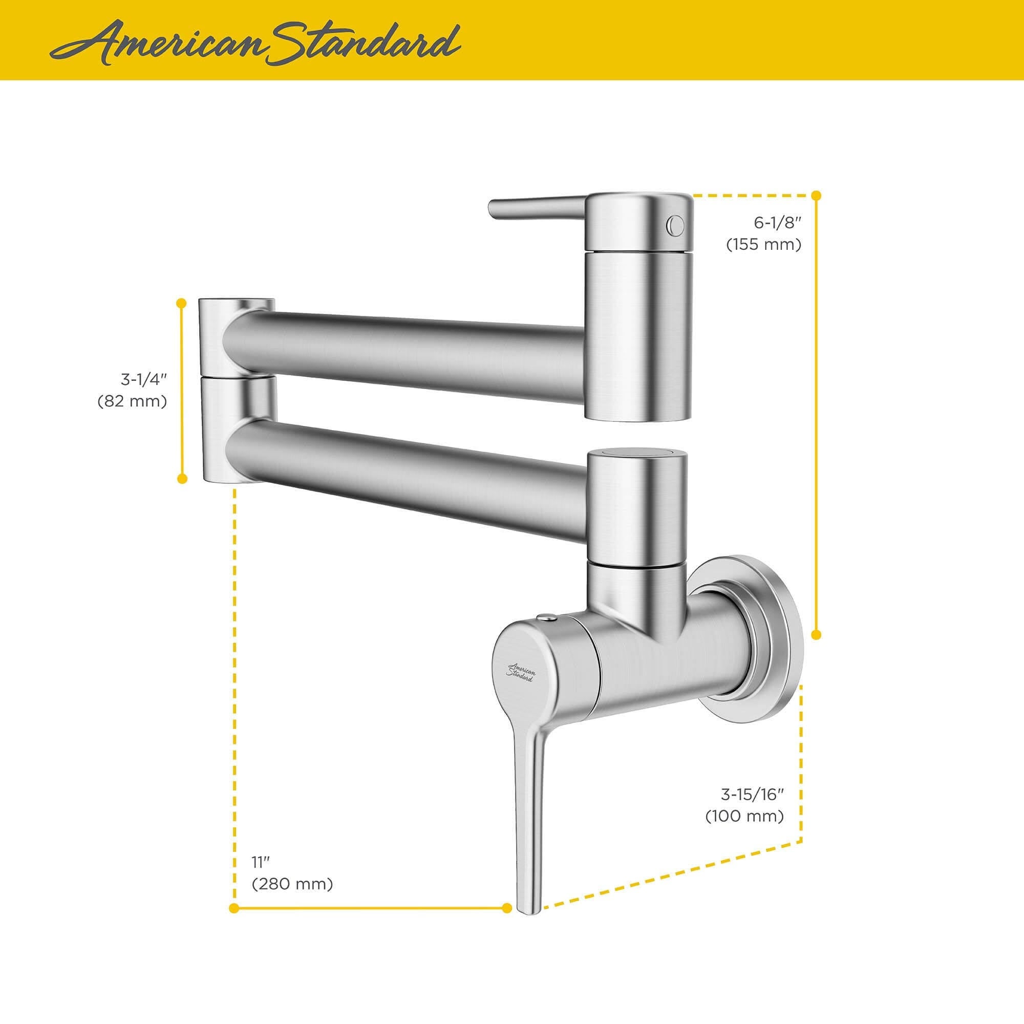 Stainless Steel Pot Filler Z7293