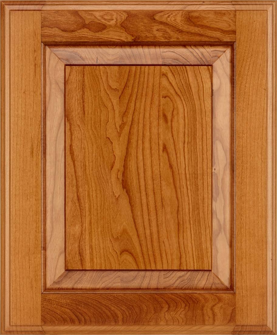 Pecan Cherry Kitchen Cabinet Sample in Brown J177