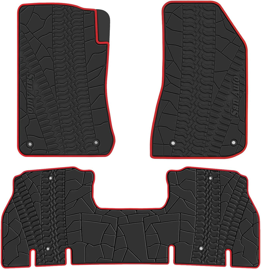 Black Rubber Car Floor Mat A29451