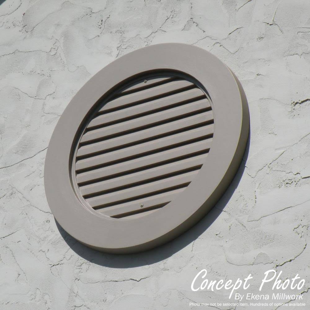 26x22H x 18x22W Vertical Gable Vent Louver E61578