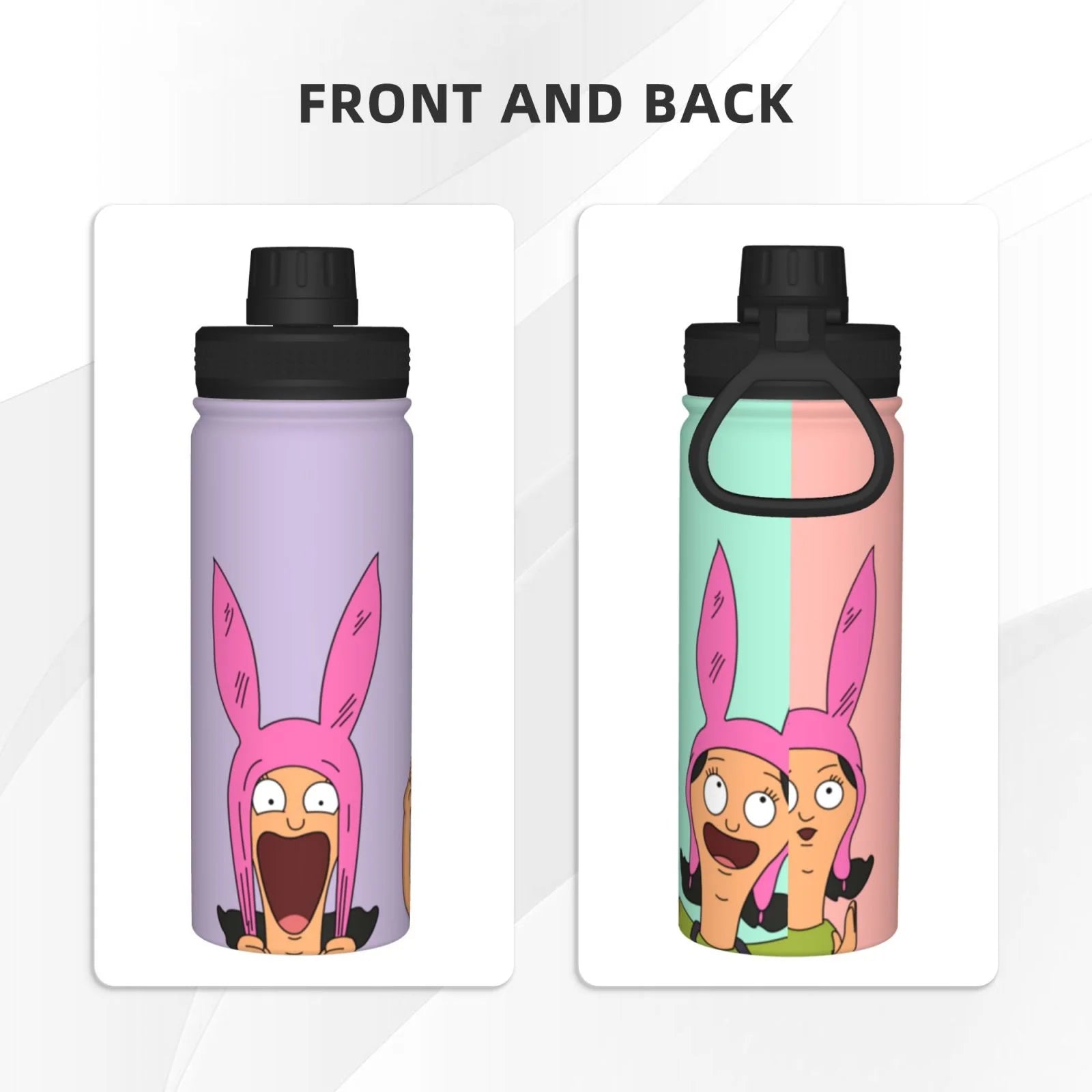Stainless Steel Insulated Water Bottle 18OZ K642