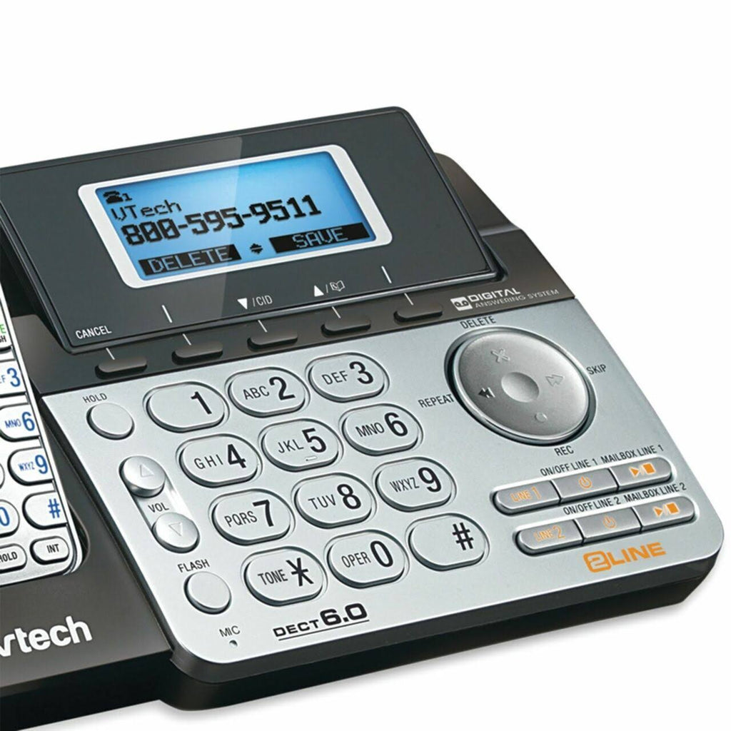 2-Line Expandable Cordless Phone With Answering E5072
