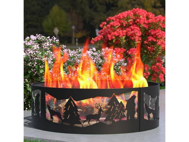 Heavy Duty Campfire Fire Pit Ring L535