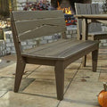 Whitewash Garden Bench H368