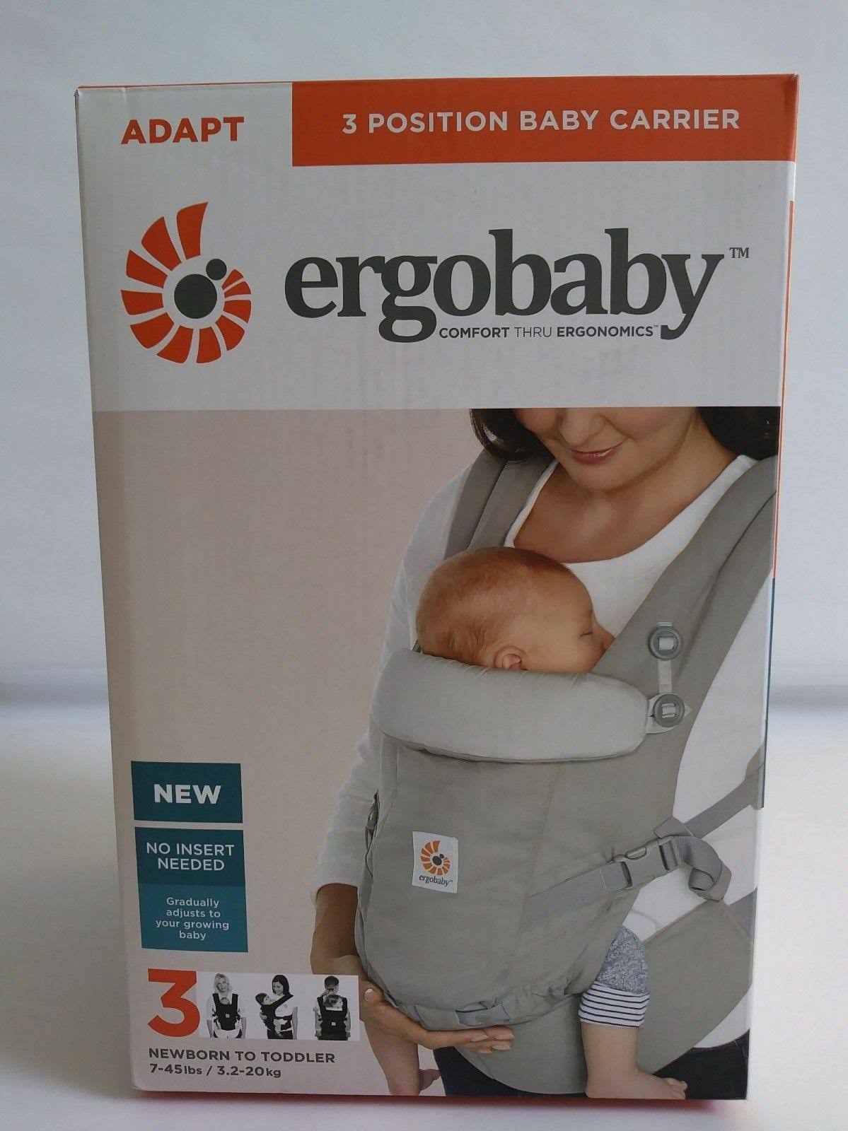 Pearl Grey Baby Carrier J8501