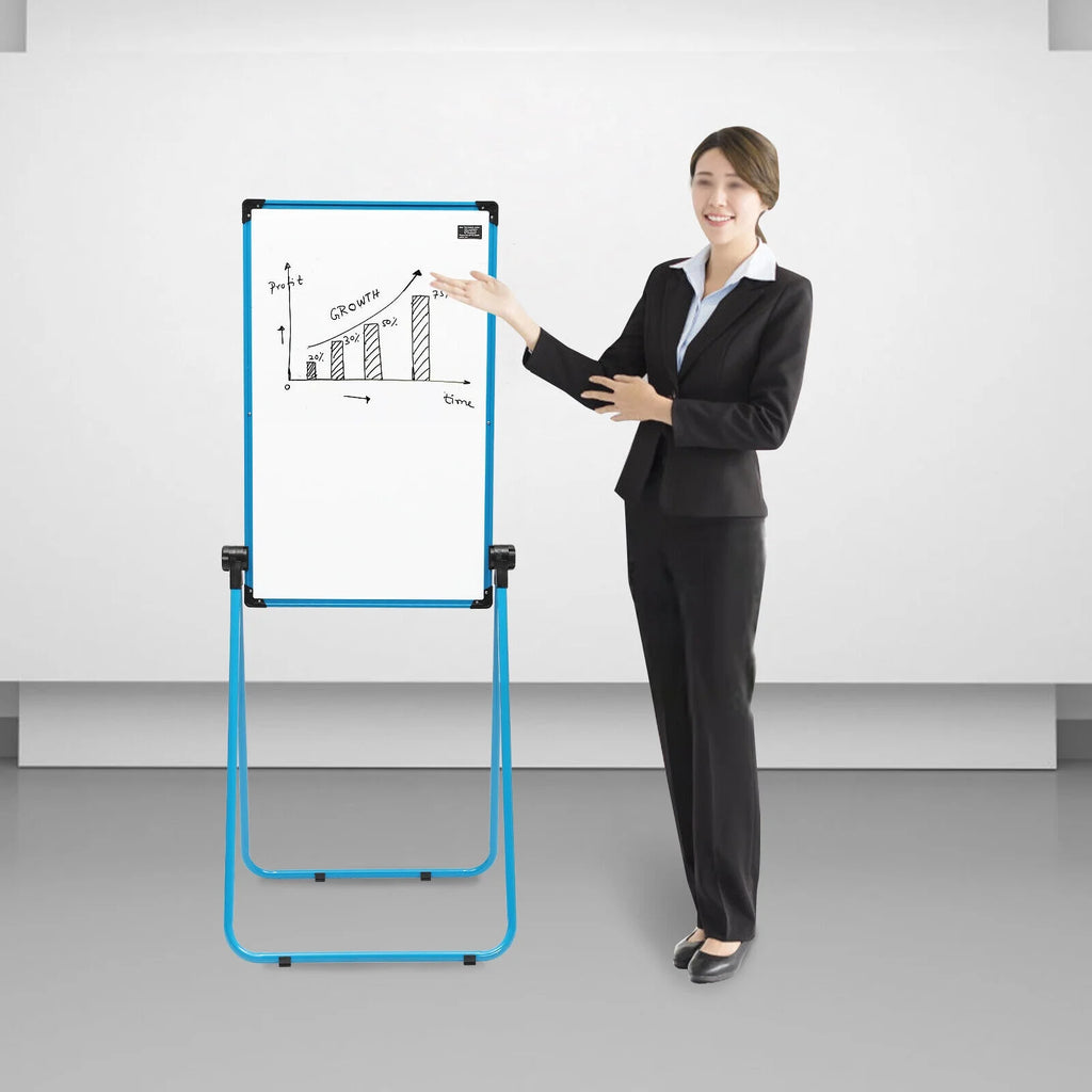 Whiteboard with Stand Magnetic Dry Erase Easel Board 36 x 24 inches Height Adjustable S46999