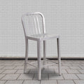 Red Metal Counterstool L58306