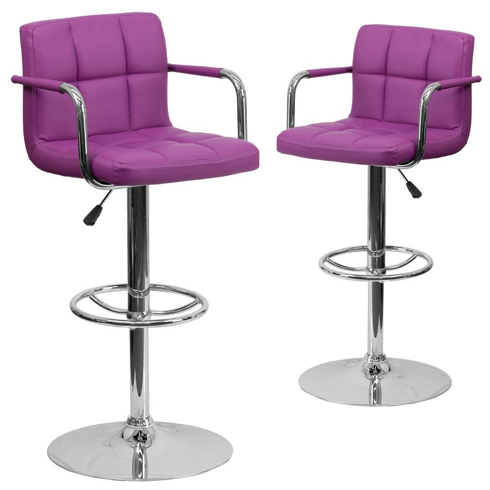 Purple Bar Stool (Set of 2) O5192