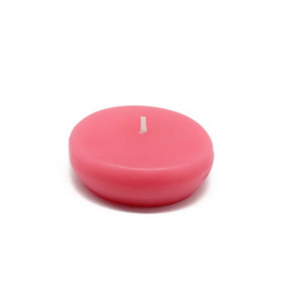 2.25-Inch Floating Candles Hot Pink F66785