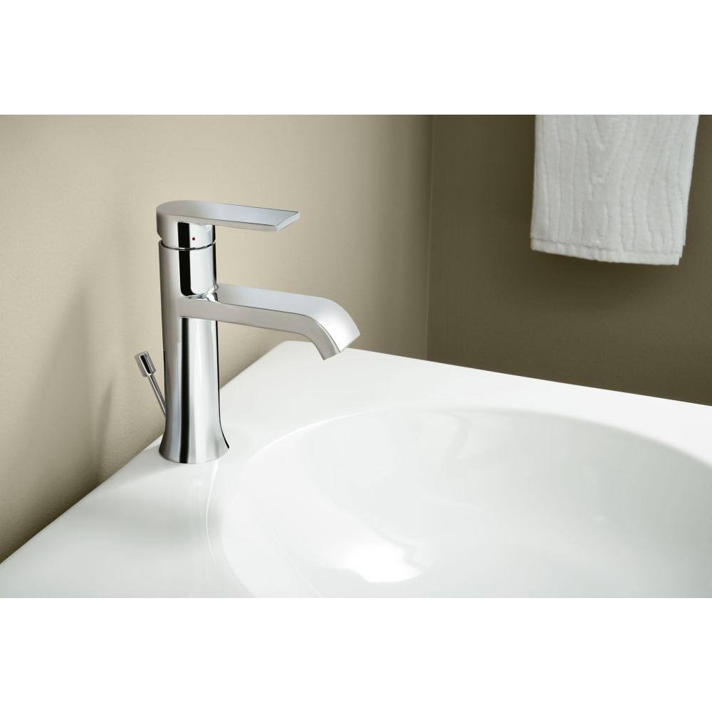 Matte Black Single Handle Bathroom Faucet with Drain H222412