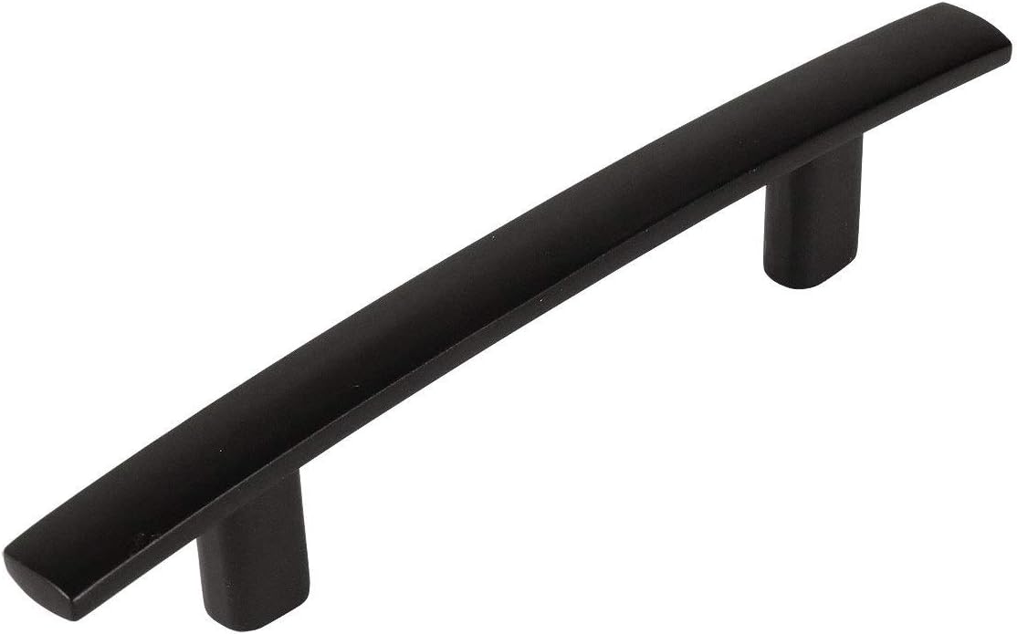25 Pack Flat Black Cabinet Handle Pull 3 Inch Hole Centers Q766