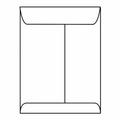 6 x 9 inch White Open End Catalog Envelopes, Box of 500 G4838