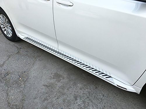 White Side Step Running Board Nerf Bar A455