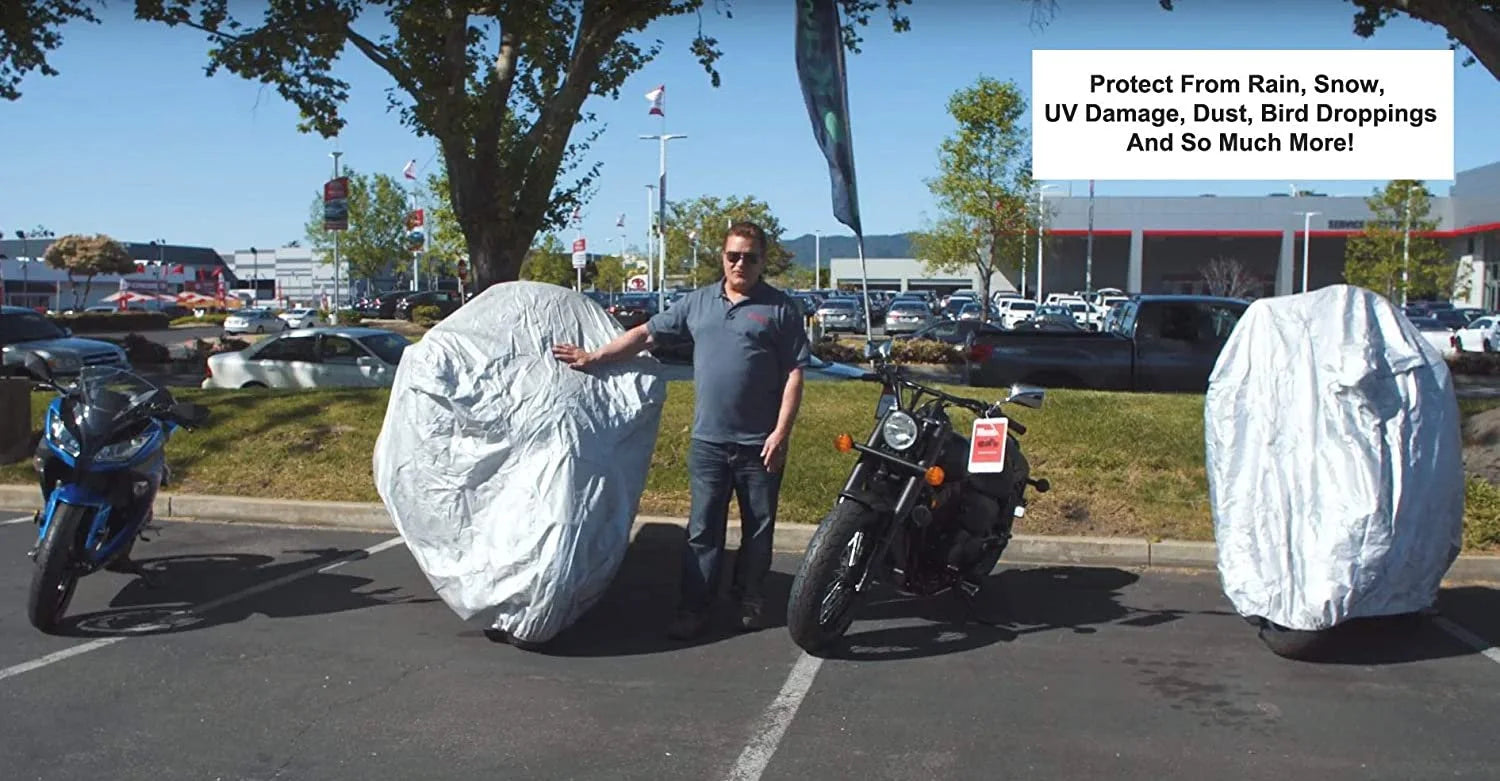 Trike Cover with Reinforced Securing Straps and Storage Bag C53411