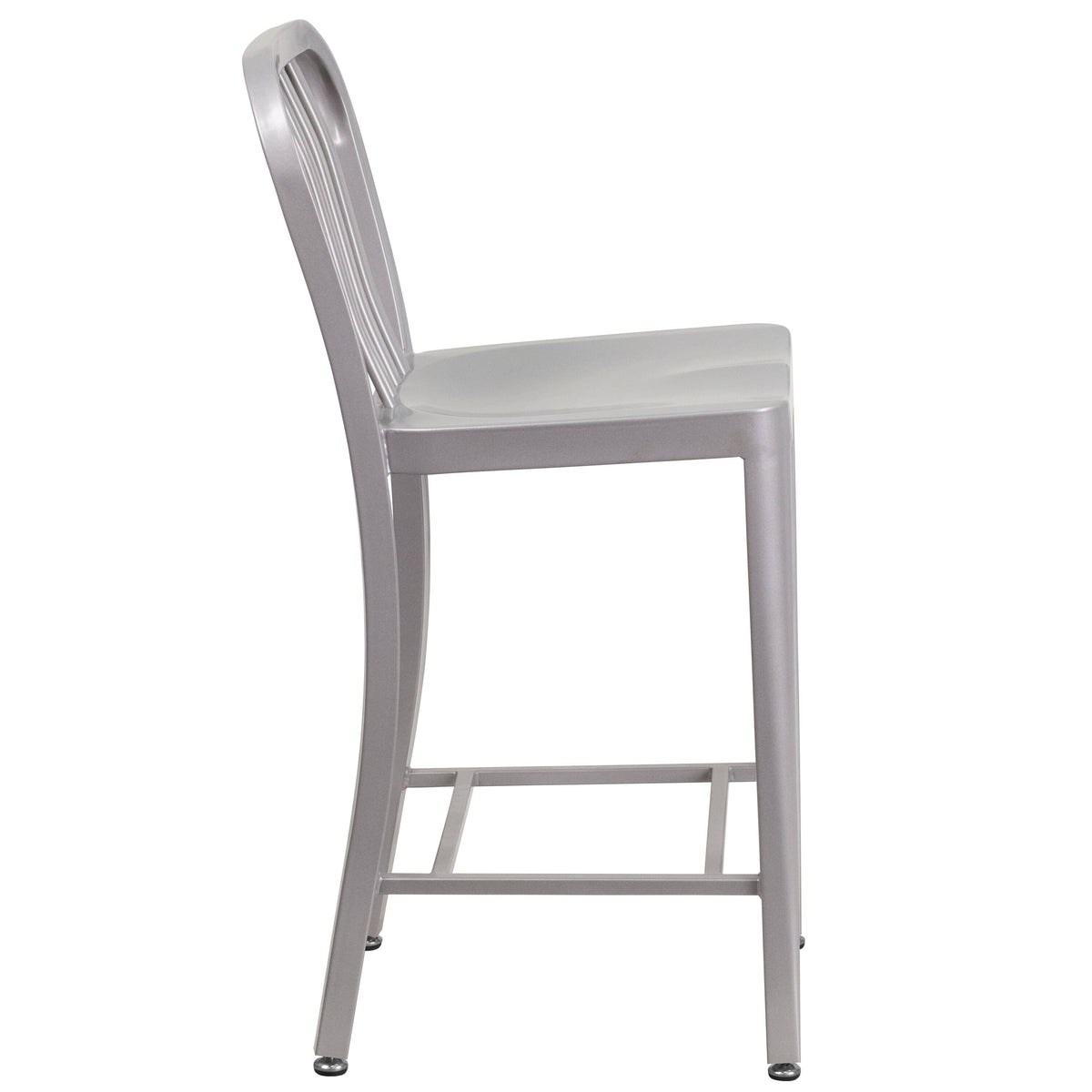 Red Metal Counterstool L58306