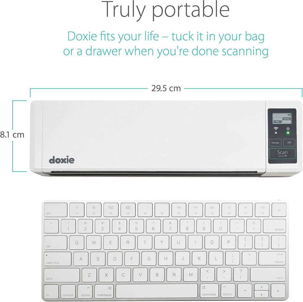 Rechargeable Document Scanner with ADF and Wi-Fi B145