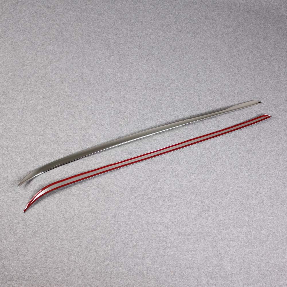 Stainless Steel Windshield Side Window Cover Trim Pack of 2 M9526