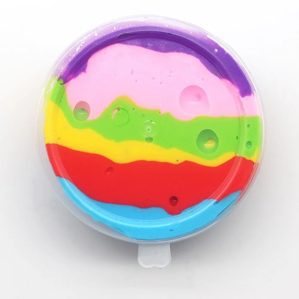 Rainbow Slime Putty Clay Plasticine Kids Toys Y372