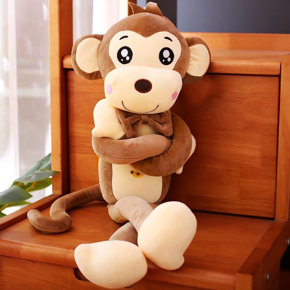 22" Brown Monkey Plush Stuffed Animal Toy R1179