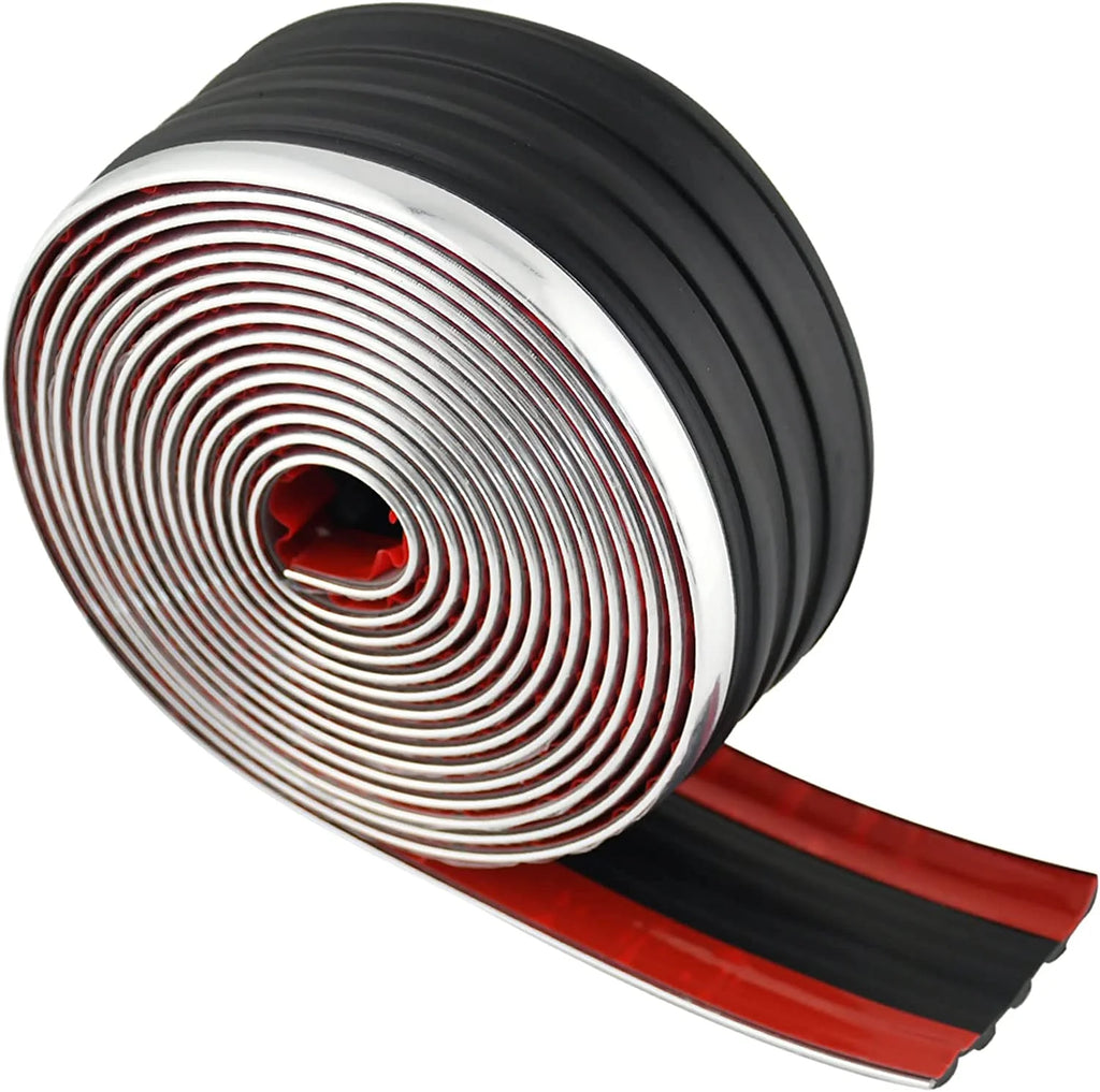 Black & Chrome Body Side Molding R1047