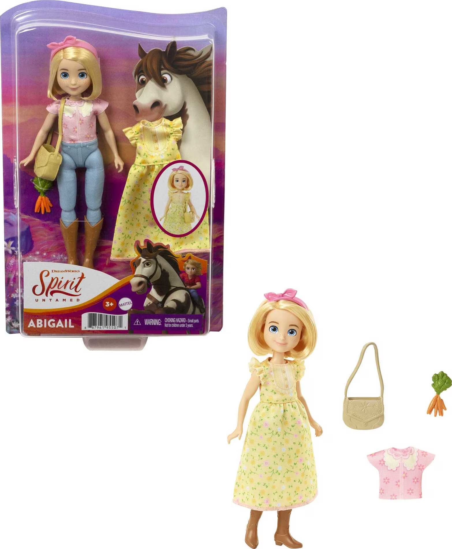 Abigail Doll with 2 Fashion Outfits & Accessories A9876